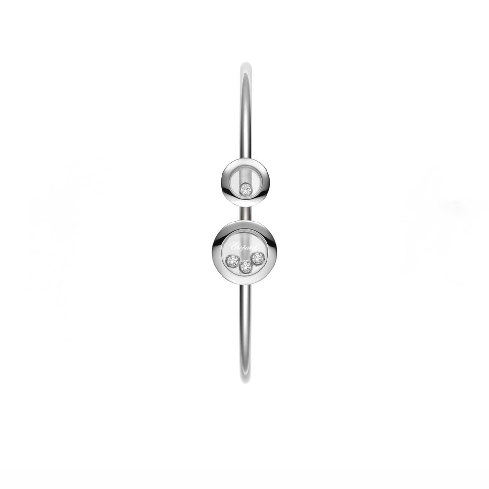 Authentic Chopard Bangle Happy Diamonds Bracelets… - image 2
